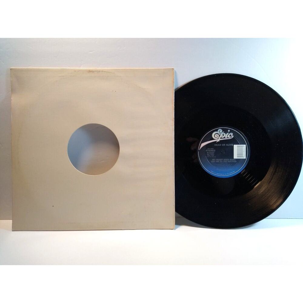 Dead Or Alive My Heart Goes Bang Get Me To The Doctor 12" Vinyl Record Wipe Out